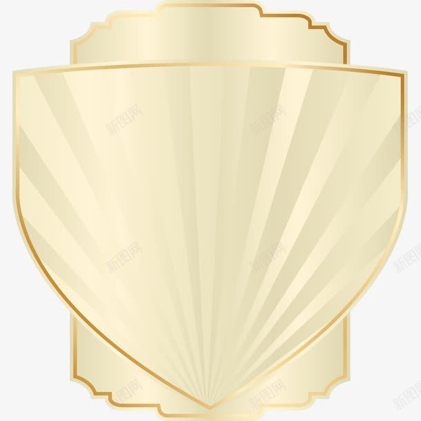 亮金色闪亮标签边框欧式风格png免抠素材_新图网 https://ixintu.com 亮金色 华丽风 欧式风格 渐变 牌子 闪亮边框