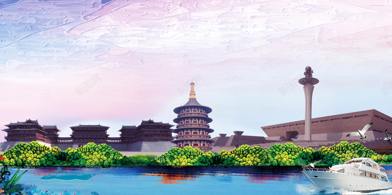 洛阳地标建筑旅游宣传海报背景jpg设计背景_新图网 https://ixintu.com 关林庙 印象洛阳 开心 旅游广告 河南洛阳 洛阳印象 洛阳地标建筑 洛阳文化 海报背景 白云山 白马寺 魅力洛阳