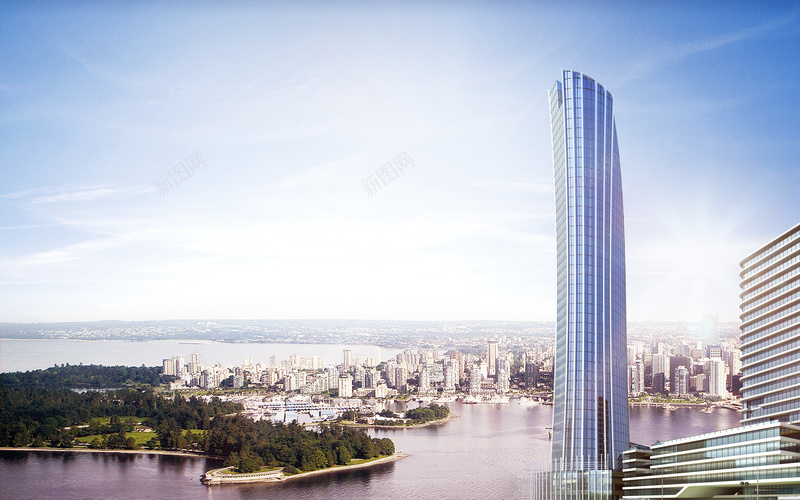 蓝天白云风景建筑城市摄影风景背景psd_新图网 https://ixintu.com 城市 建筑 摄影 白云 素材 背景 蓝天 风景 魅力城市