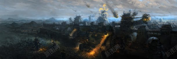 2d原创插画宽屏jpg设计背景_新图网 https://ixintu.com 2d 原创 插画