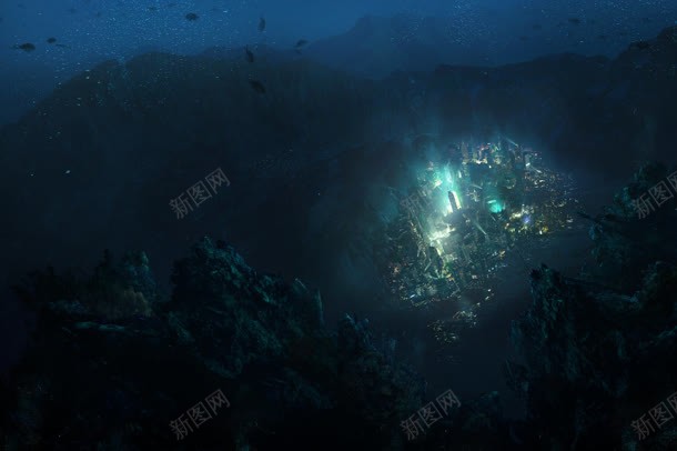 魔幻电影虚幻建筑jpg设计背景_新图网 https://ixintu.com 建筑 电影 虚幻 魔幻