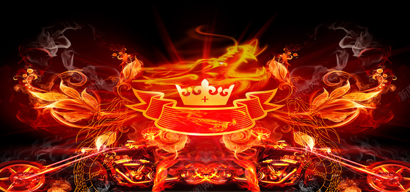 科幻海报banner背景psd设计背景_新图网 https://ixintu.com 动感 渐变 激情 火焰 狂欢 皇冠 科幻 科技 酷炫 黑暗