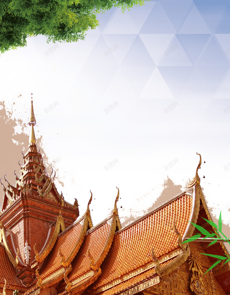 泰国旅游海报背景psd设计背景_新图网 https://ixintu.com 国庆出游 国庆去哪儿 大皇宫 建筑物 旅游线路 泰国人妖 泰国佛 泰国风光 风光旅游 风景