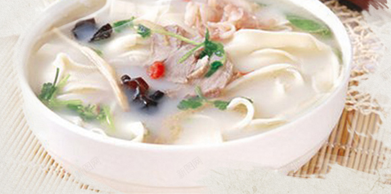 河南烩面H5背景psd设计背景_新图网 https://ixintu.com H5 小清新 文艺 汤锅 河南 烩面 简约 美食 面条