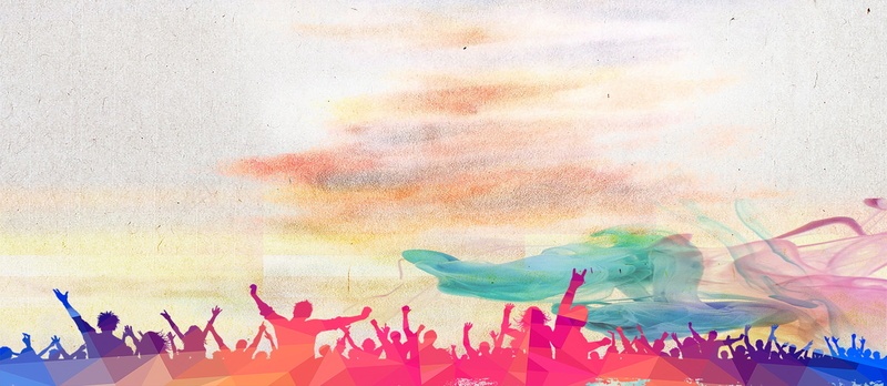 多彩人物剪影psd设计背景_新图网 https://ixintu.com banner 人物 剪影 多彩 天猫 店招 条幅 横幅 海报banner 淘宝 纹理 背景 质感