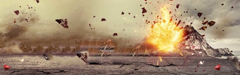 淘宝键盘背景图jpg设计背景_新图网 https://ixintu.com 平原 海报banner 激情 火山 爆炸 狂欢 科幻
