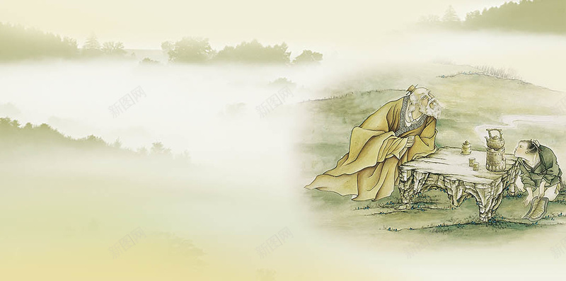 中国风水墨画psd分层H5背景psd设计背景_新图网 https://ixintu.com H5背景 中国风 传统 古典 古典文化 古风设计 墨染 水墨画 风山水情