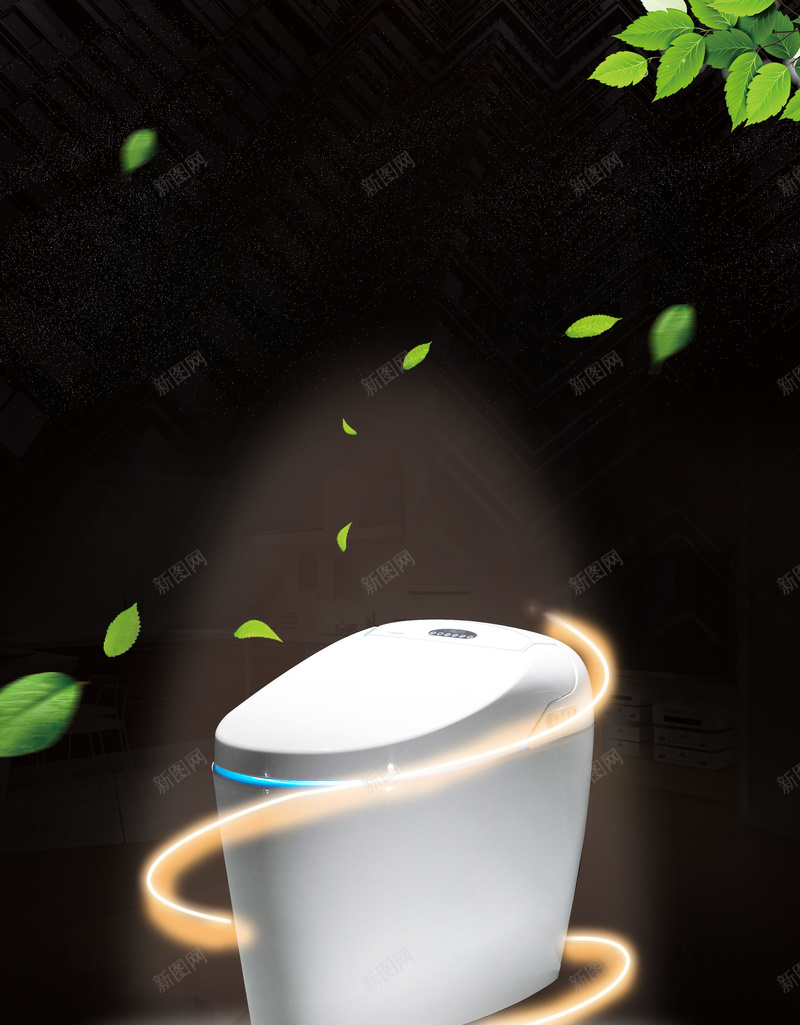 简约卫浴智能马桶psd设计背景_新图网 https://ixintu.com 150PPI PSD源文件 分层文件 卫浴 卫生间 坐便器 平面设计 座便器 无菌马桶 智能马桶 简约卫浴 马桶