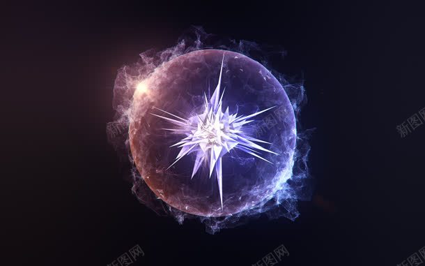 神秘紫色球体壁纸jpg设计背景_新图网 https://ixintu.com 壁纸 球体 神秘 紫色