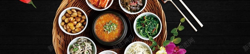 韩国料理店海报背景psd设计背景_新图网 https://ixintu.com 手绘 石锅拌饭 美色背景 美食海报 韩国 韩国料理 韩国料理美食 韩国美食 韩餐 韩餐海报