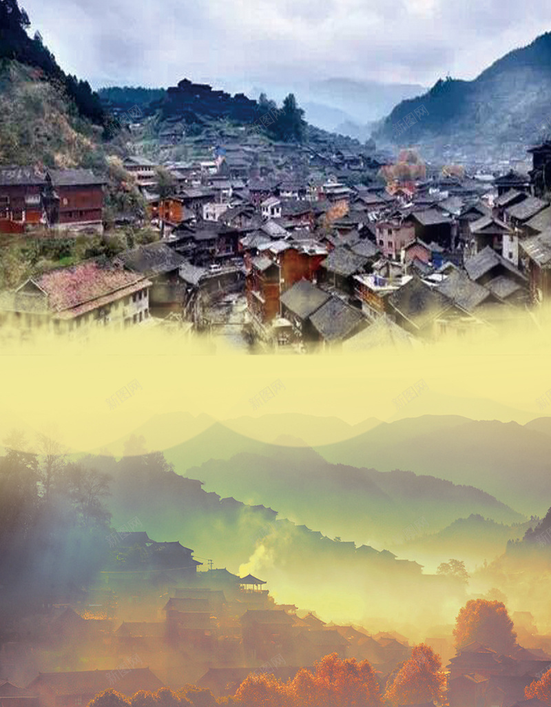 古典小镇的房屋背景psd设计背景_新图网 https://ixintu.com psd 古典 房屋 旅游 海报 背景 舒心 风景 高清背景设计图