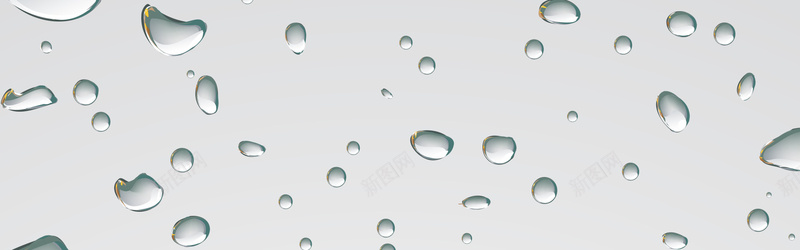 透明水滴背景psd设计背景_新图网 https://ixintu.com banner 水珠水滴 海报banner 纹理 质感 透明