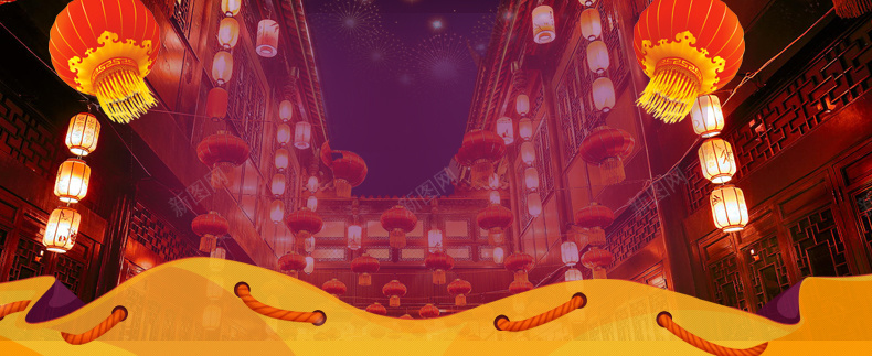 中国风古楼灯笼psd设计背景_新图网 https://ixintu.com 中国风 中国风古楼灯笼 喜庆背景 四射 底纹 春节 春节背景 红色 红色背景 舞台背景 详情页海报 过年 金光 金边 闪光