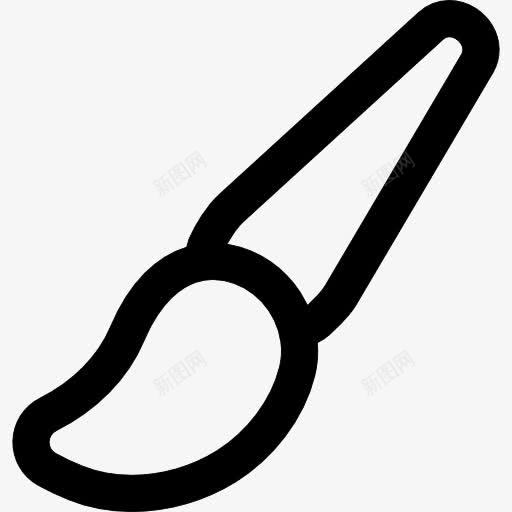 艺术画笔勾勒图标png_新图网 https://ixintu.com 刷 工具 油漆 绘画工具 艺术画笔 通用接口