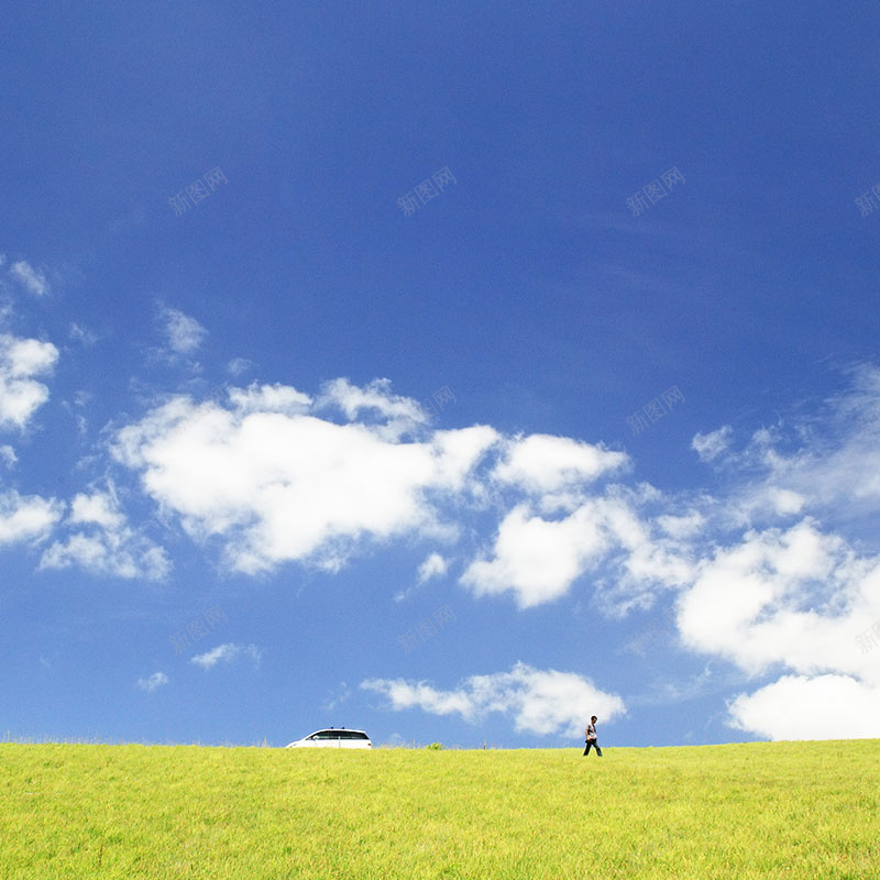 仅有的天空jpg_新图网 https://ixintu.com 主图 摄影 白云 草原 蓝天 阳光 风景
