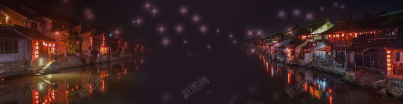 黑色夜空城乡小镇万家灯火场景jpg设计背景_新图网 https://ixintu.com 万家 商务 场景 城乡 夜空 小镇 海报 灯火 设计 黑色