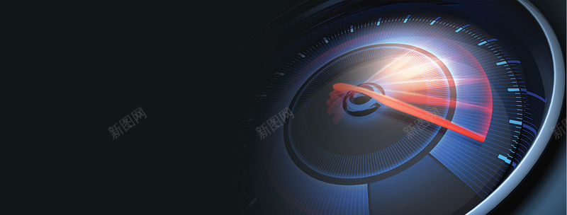 速度表背景jpg设计背景_新图网 https://ixintu.com 加速 海报banner 背景 蓝色 表针 速度