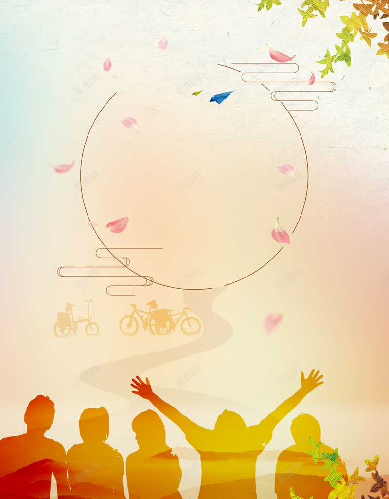 矢量剪影青春梦想毕业季海报背景psd设计背景_新图网 https://ixintu.com 单页 学校 学生 梦想 毕业 毕业季 毕业海报 活力 海报 致青春 青春 青春不散场