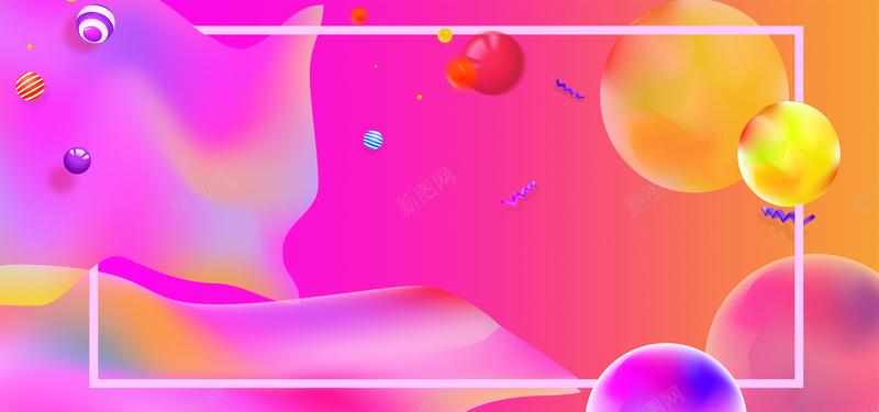 红色黄色流体渐变背景bannerpsd设计背景_新图网 https://ixintu.com 广告背景 彩色球 曲线流体 流体液态背景 渐变彩色 渐变背景 电商背景 紫色 红色背景 蓝色 黄色