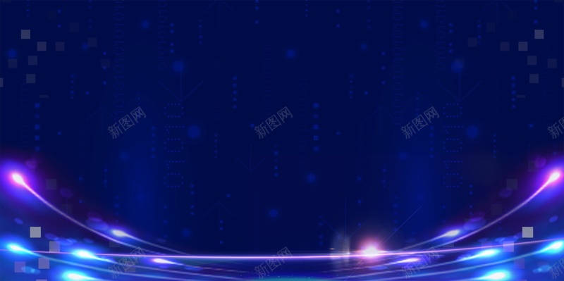 大气蓝色科技未来psd设计背景_新图网 https://ixintu.com 150PPI PSD源文件 光效 分层文件 创新科技 大气蓝色 平面设计 科技 科技展板 科技线条 蓝色科技 高端