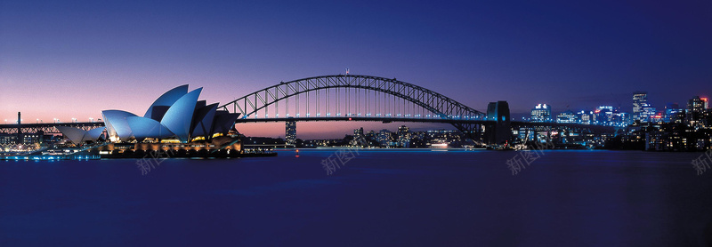 国外旅游建筑夜景背景bannerjpg设计背景_新图网 https://ixintu.com banner 其他 国外 夜景 建筑 悉尼 旅游 海报banner 背景