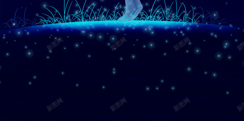 漫天萤火虫寂静的夜H5背景psd设计背景_新图网 https://ixintu.com 女孩 寂静的夜 星星 晚安 漫天萤火虫 萤光 萤火丛中 萤火虫 萤火虫萦绕的女孩 追 闪亮夜空 闪亮星空
