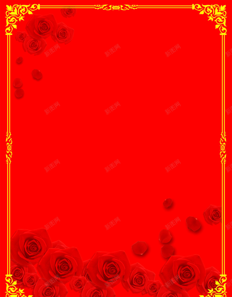 红色鲜花海报背景psd设计背景_新图网 https://ixintu.com 古典 海报 海报背景 红色 红色海报 红色背景 背景 鲜花 鲜花海报
