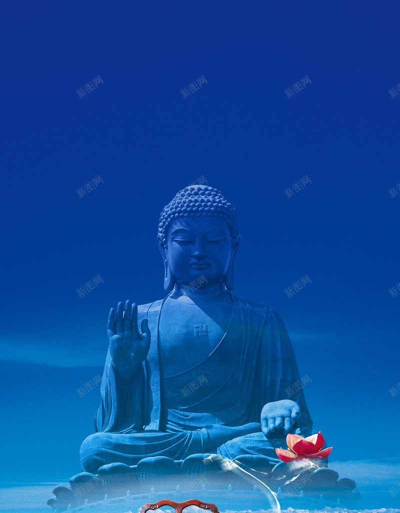 中国风佛珠宗教饰品PSD分层H5背景psd设计背景_新图网 https://ixintu.com 中国风 佛 佛像 佛珠背景 宗教壁画 手串背景 手链背景 蓝色背景 饰品背景