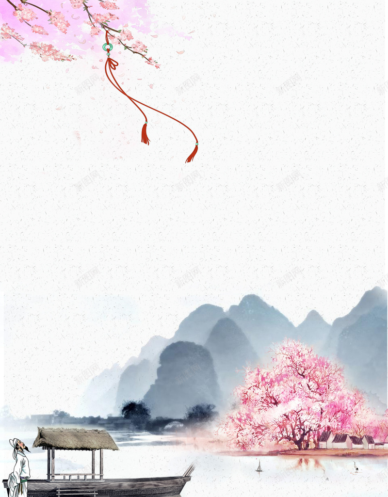 水墨风格江山如画海报psd设计背景_新图网 https://ixintu.com 世外桃源 古镇 古镇游 大好河山 山水海报 旅游 旅游海报 桃花源记 江南 江山如画 美如画 醉江南 锦绣山河