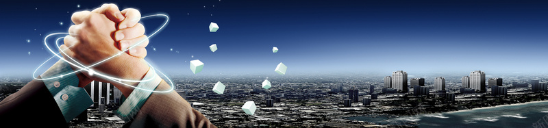 商务科技企业bannerpsd设计背景_新图网 https://ixintu.com banner 企业 办公 商务 城市 宣传 广告 手 景色 科技 背景