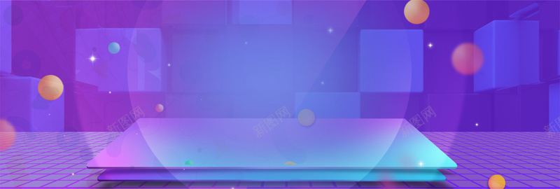 99天猫焕新彩球几何紫色bannerpsd设计背景_新图网 https://ixintu.com 99大促 99大聚惠 99焕新 99焕新海报 99聚划算海报 天猫焕新 女装海报 家电 数码 男装