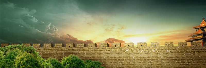 落日黄昏psd设计背景_新图网 https://ixintu.com 中国风 古建 园林风景图片 夕阳 天空 树木风景 落日 黄色