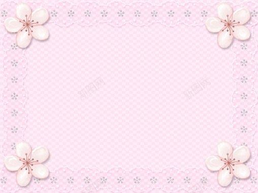 粉色花卉新品上市平面广告背景
