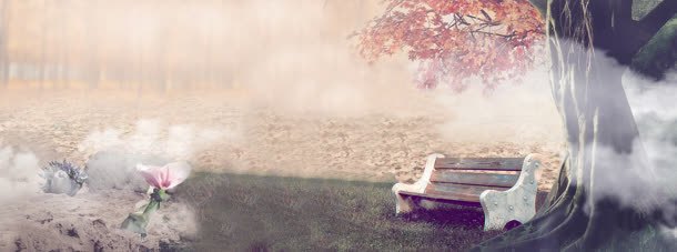 梦幻云雾公园风景jpg设计背景_新图网 https://ixintu.com 云雾 公园 梦幻 风景