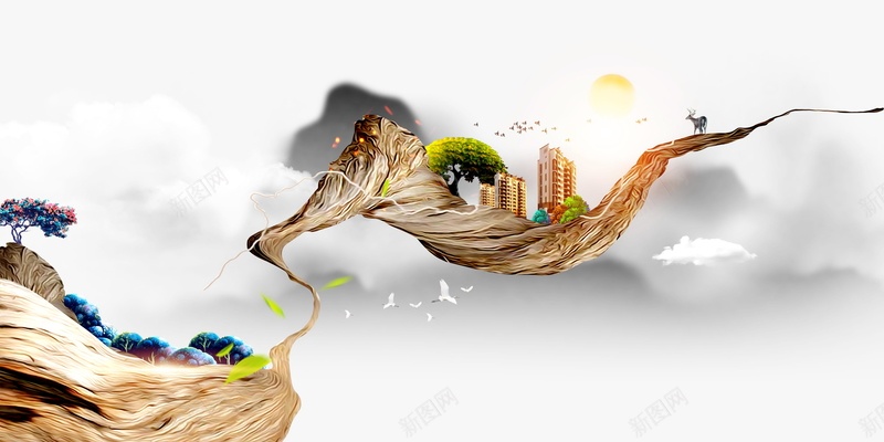 新中式地产高端地产开幕背景psd设计背景_新图网 https://ixintu.com PSD源文件 PSD素材 中国风 中式 中式地产 分层文件 别墅院子 古典 复古 庭院 新中式 背景模板 背景海报 背景素材 高清背景