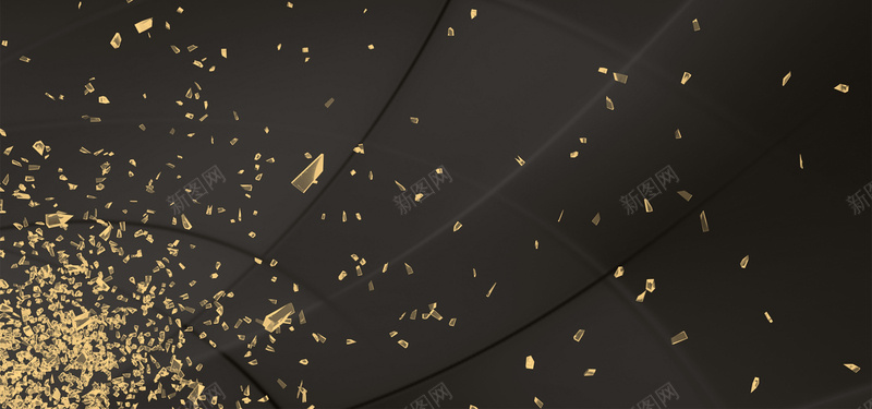 金属飞扬在黑暗的世界背景jpg设计背景_新图网 https://ixintu.com 海报banner 碎片 质感 金属 飞扬 黑暗 黑色