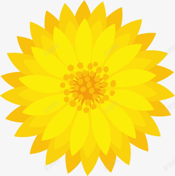 旋转的花蕊png免抠素材_新图网 https://ixintu.com 旋转 浅黄色花 淡黄色 淡黄色花 花朵 黄色