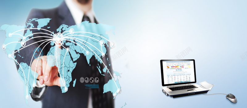 网络科技公司企业形象海报背景模板psd设计背景_新图网 https://ixintu.com 企业形象 信息 商务人士 海报背景模板 科技公司 笔记本 网络 网络科技
