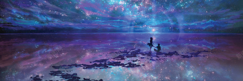 动漫梦幻王子和公主背景bannerjpg设计背景_新图网 https://ixintu.com banner 公主 其他 动漫 梦幻 海报banner 王子 王子和公主 紫色 背景