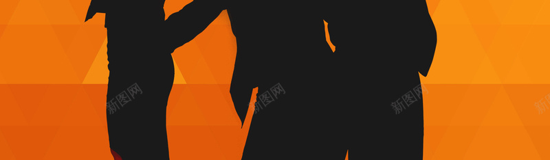 沟通交流海报背景psd设计背景_新图网 https://ixintu.com 企业 公司 及时 响应 文化 橙色 沟通 盲人