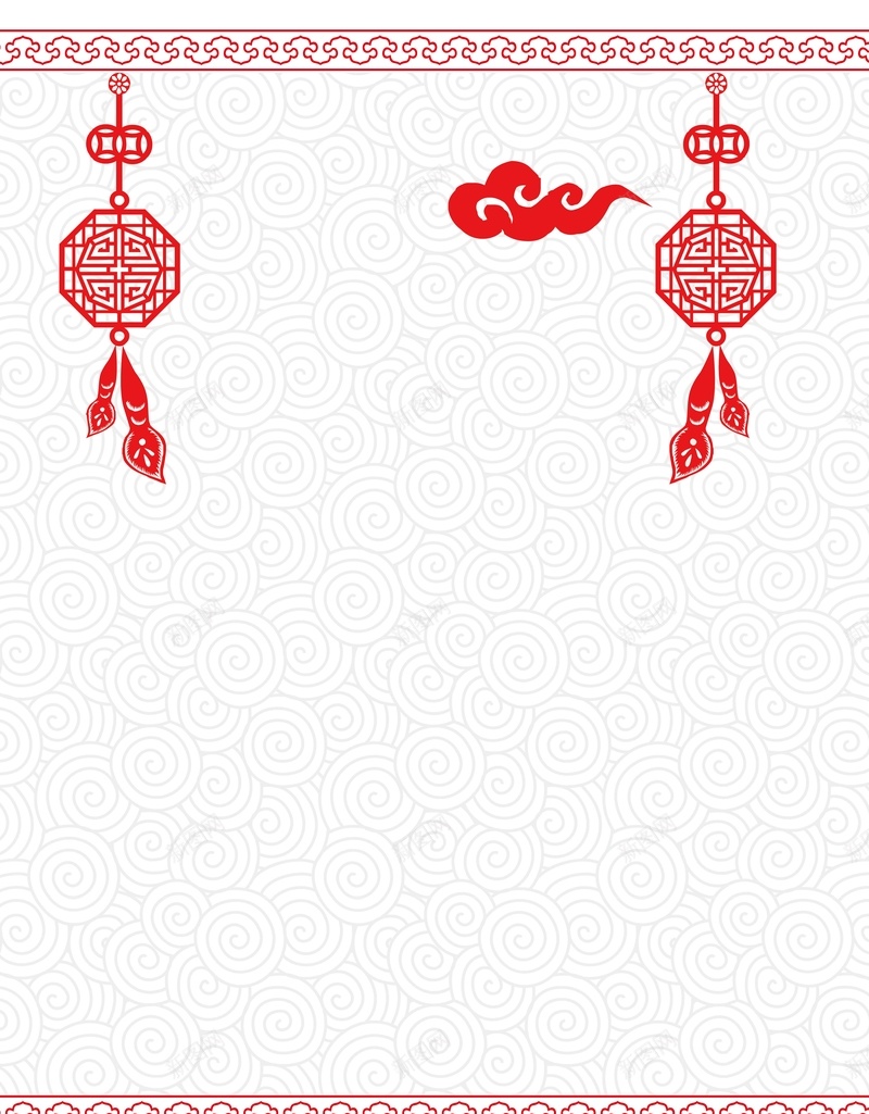 矢量中国风剪纸吊饰中国结背景jpg设计背景_新图网 https://ixintu.com 中国结 中国风 剪纸 吉祥 吊饰 春节 海报 矢量 祥云 羽毛 背景 铜钱