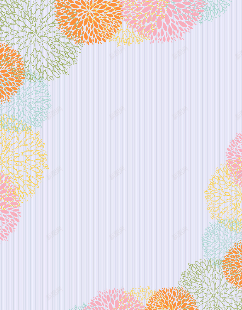 小清新花纹女装上新海报背景psdpsd设计背景_新图网 https://ixintu.com psd 女装上新 小清新 新品上市 新品促销 条纹 海报背景 秋季新品 花纹