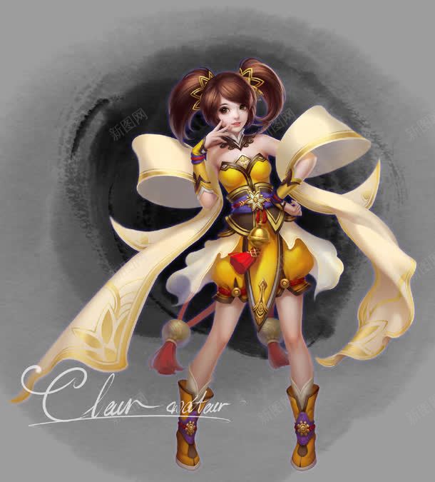 黄色可爱服饰女生jpg设计背景_新图网 https://ixintu.com 可爱 女生 服饰 黄色