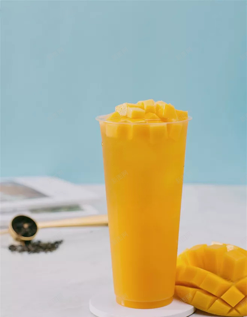 清凉夏季宣传海报psd设计背景_新图网 https://ixintu.com 个性 创意 唯美 夏季 小清新 文艺 时光 清凉 简约 芒果汁 颜色