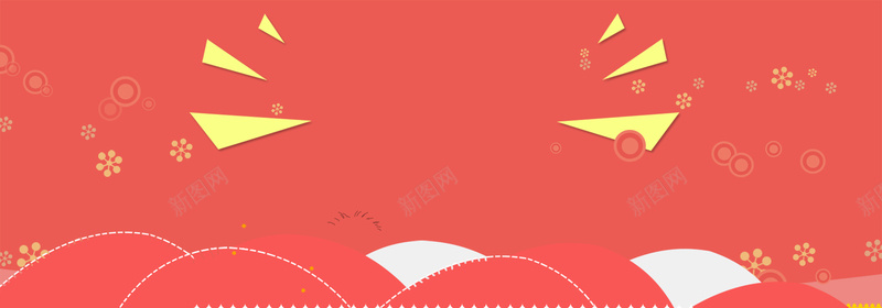 38女神节约惠红色电商海报背景psd设计背景_新图网 https://ixintu.com 38女神节 印花 女装活动 春天 春季 春暖花开 春装上新 服装海报 淘宝 清新