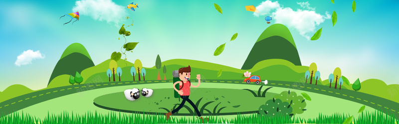 春季踏青卡通绿色海报banner背景psd设计背景_新图网 https://ixintu.com banner 上新 促销 卡通 天猫 折扣 新品 春天 春天踏青 春天远足 春季 春季踏青 春游 春游季 海报 淘宝 清明踏青 绿色 背景 踏青 踏青出游季 踏青季 踏青春游 踏青活动 踏青节 阳春三月