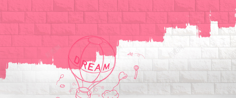 墙面banner背景psd设计背景_新图网 https://ixintu.com 墙体 墙面 海报banner 砖块