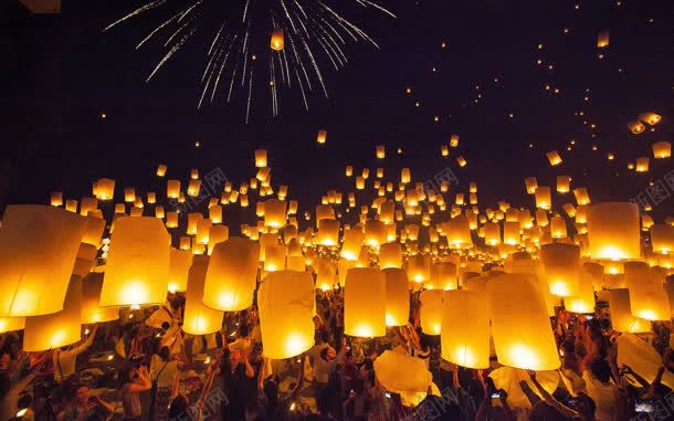 孔明灯祝福祈愿心愿jpg设计背景_新图网 https://ixintu.com 孔明灯 心愿 祈愿 祝福