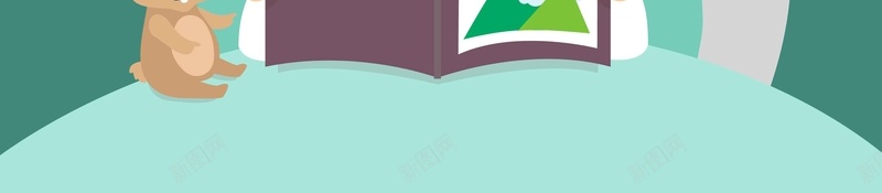 卡通可爱看书的女孩手绘简约背景psd设计背景_新图网 https://ixintu.com 儿童 卡通 可爱 学习 孩子 小孩 手绘 插画 看书的女孩 简约背景 读书