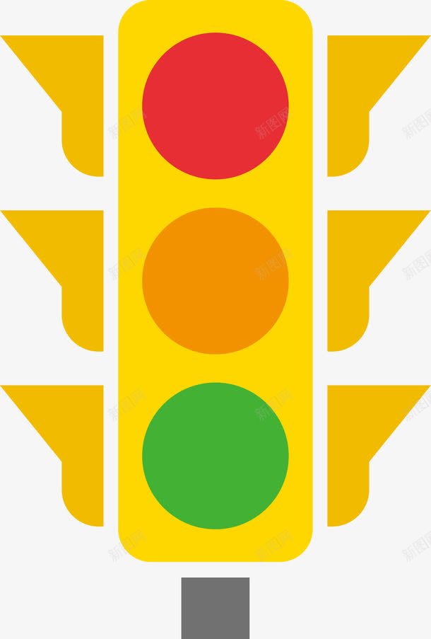 黄色扁平化红路灯png免抠素材_新图网 https://ixintu.com 卡通红绿灯 扁平化的红绿灯 扁平化红绿灯 指示灯 矢量红绿灯 红灯 红灯停绿灯行 红绿灯 红绿灯矢量图 绿灯 警示灯